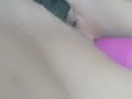 Dirty slut cums on stuffed panties (with moaning)