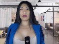 HOT Office Latina Gives You a Massage at Work