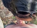 LONGBOARDING FOLLOWED BY SEXY BLOWJOB AND HARDCORE FUCKING CUM IN MOUTH OUTDOORS