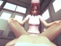 Honey Lesbian Two Nurse Strapless Dildo Fuck in Hosptal Coridows (POV)