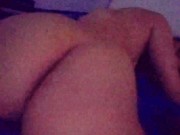 Masturbating my Thight pussy with a big dick , getting intense Orgasm - Cowgirl Creamy pussy 18+