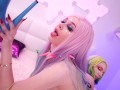 2 oily cute tattooed lesbians girls with buttplugs makes crazy rave party Helly_Rite & Purple_Bitch