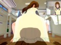 【SAWAKO YAMANAKA】【HENTAI 3D】【POV ONLY COWGIRL POSE】【K-ON】