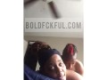 Black Lesbian Couple Orgasms Together