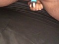 Her fat little ass jiggles while she masturbates