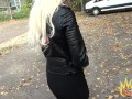 PublicSexDate - GORGEOUS BLONDE MILF SOPHIE LOGAN ROUGH DOGGYSTYLE AND OUTDOOR BJ