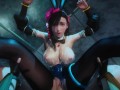 Lustful Bunny Girl Tifa Passionate Sex