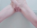 挿れてほしいの…すぐびしょびしょにする変態まんこのお風呂オナニー　Please your penis... Really wet pussy masturbation 