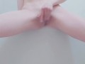 挿れてほしいの…すぐびしょびしょにする変態まんこのお風呂オナニー　Please your penis... Really wet pussy masturbation 