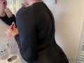 luxury girl in tight bodycon dress fucked several times - compilation
