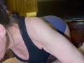 Granny loves making him explode in her mouth. Oral creampie and cum mouth 