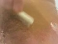 Shaving my pubes in the bathroom