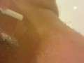 Shaving my pubes in the bathroom