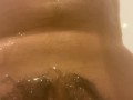 Shaving my pubes in the bathroom