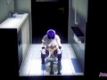 Titans Hentai - Raven peeing in a japanese toilet