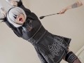 Nier Automata 2B loves to be tied up and fucked in her juicy pussy. Teaser. Karneli Bandi