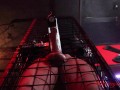 Cock pumping big cock to maximum limits Hands free cumshot bound patient