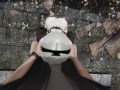 2B Android rides cock well