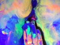 Hot tinder college amatuer slut shares vibrator with glowpaint and blacklight