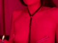 Clothespins & Wax on my nipples