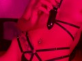 Clothespins & Wax on my nipples