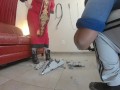 BTS Giantess Empress Destroys Star Destroyer