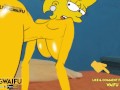 ADULT LISA SIMPSON PRESIDENT - 2D Cartoon Real Waifu #1 DOGGYSTYLE Big ANIMATION Ass Booty Cosplay