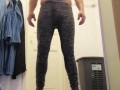 Guy pee in pants