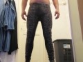 Guy pee in pants