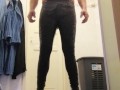 Guy pee in pants