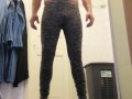 Guy pee in pants