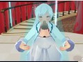 [CM3D2] RWBY hentai - Weiss Schnee roughly fucked for all to see