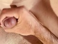 Horny wife rides dick and he cums hard