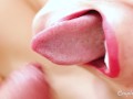 Tongue Cumshot Compilation - Huge Mouth Cumshots