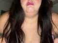 Chubby princess bouncing tits in bikini