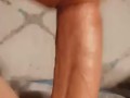 Big Dick Tugged By Left Hand with a Nice Hot Load