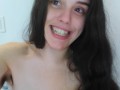 PinkMoonLust VERY TALENTED Hairy Fetish Camgirl Drinks Coffee PEES & FARTS loud on Toilet OmgYay!