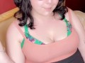 Goth Amateur BBW Jiggling Tease