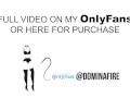 DOMINEFIRE: Bondage Strapon Pegging my Sub