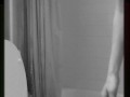 Peeing in formal white dress