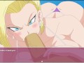 Android Quest For The Balls - Dragon Ball Part 4 - Android 18 And The Big Boobs