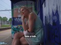 Public Agent Big Tits Blonde Lily Joy Fucked Behind Train Station