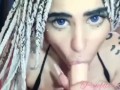 Spooky Vampire HandJob and POV Blowjob