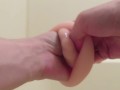 オナホにフィストファックしようとした変態男（Hentai boy is Fisting Adult Toy!!）
