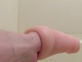 オナホにフィストファックしようとした変態男（Hentai boy is Fisting Adult Toy!!）