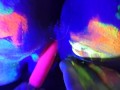 Hot tinder college slut collabs using glowing vibrator 
