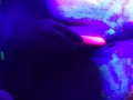 Hot tinder college slut collabs using glowing vibrator 