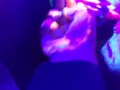 Hot tinder college slut collabs using glowing vibrator 