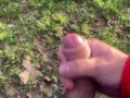 Huge Public Outdoor Cumshot