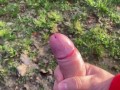 Huge Public Outdoor Cumshot